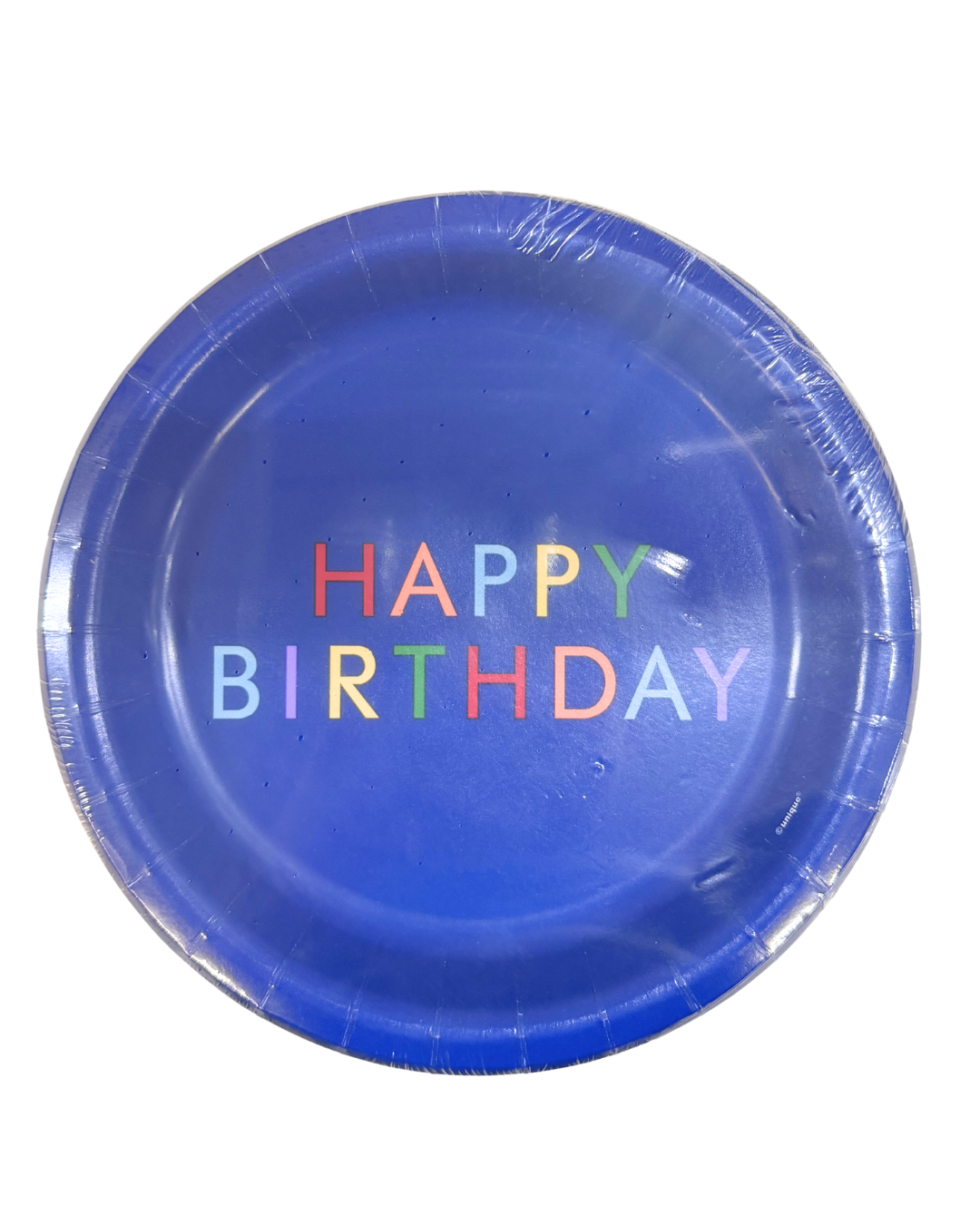 Simple Birthday 9 inch Plate 8ct - Toy World Inc