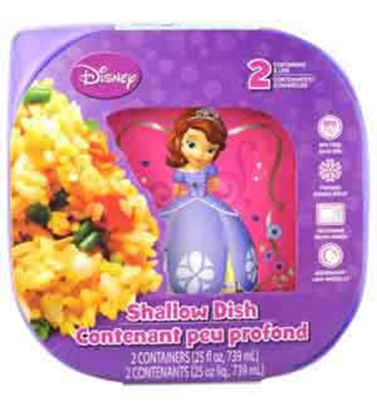 Sofia The 1st Sandwich Container 2pk