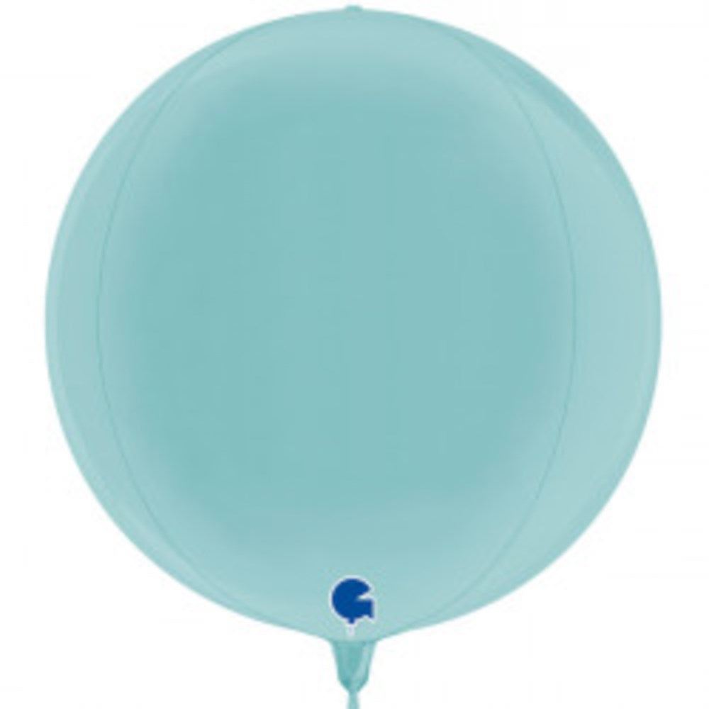 Grabo Pastel Blue Orbs 15in Foil Balloon