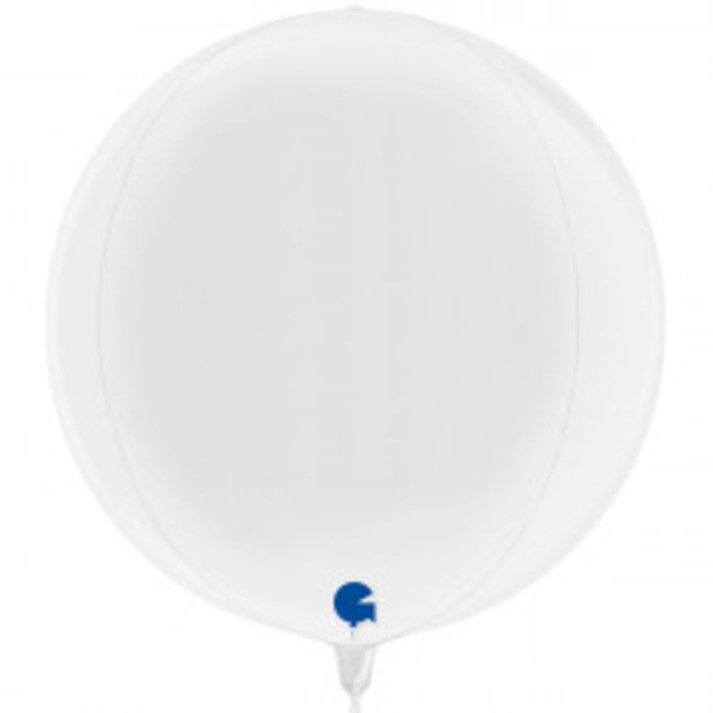 Grabo White Globe 15in