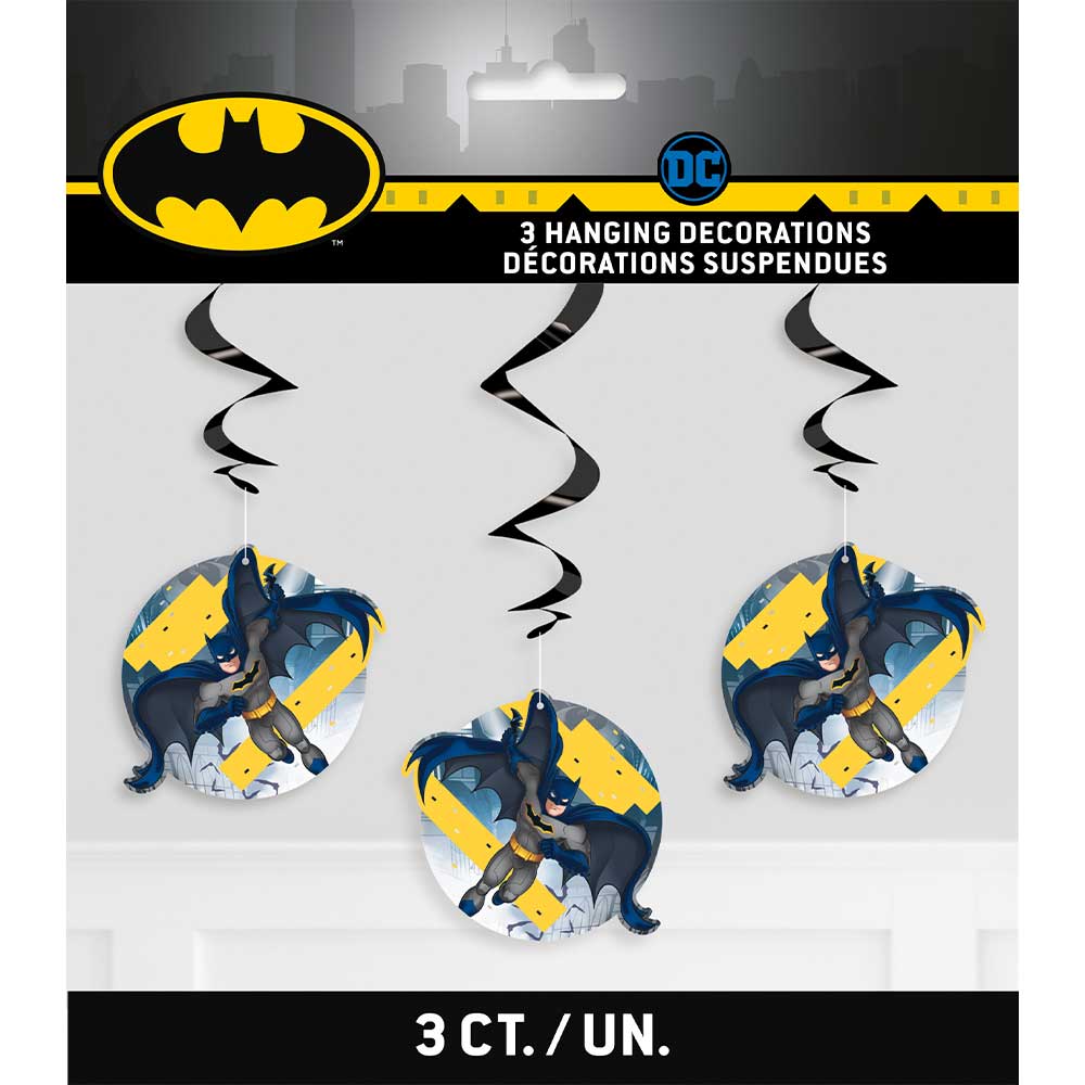 3 remolino colgante Batman-26inL