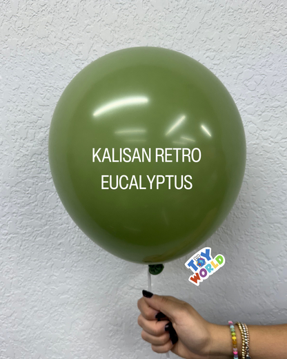 5 inch Kalisan Retro Eucalyptus 100ct
