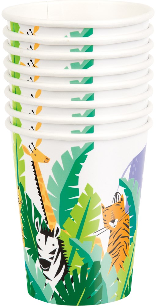 Taza Animal Safari 9oz 8ct