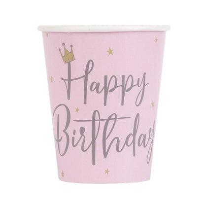 Cisne Cumpleaños 9oz Taza 8ct