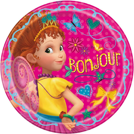 Disney Fancy Nancy Round 9" Luncheon Plates, 8ct