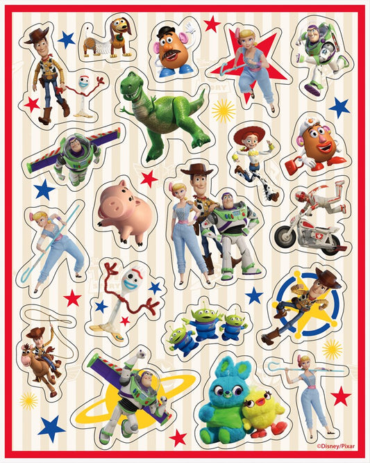 Toy Story 4 Sticker Sheet 4ct