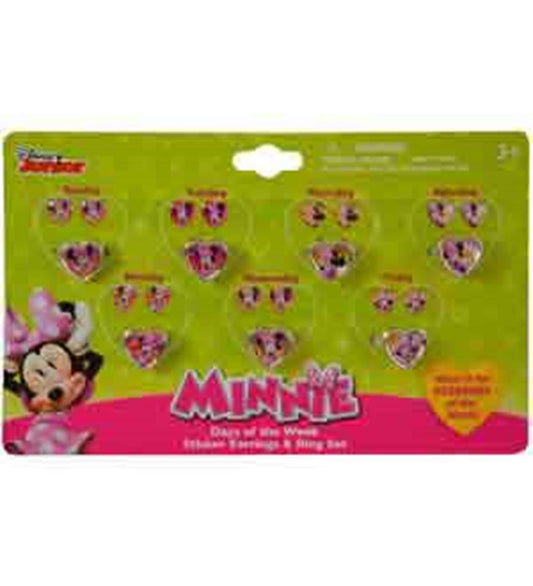 Minnie Bowtique Days Of The Week Earring