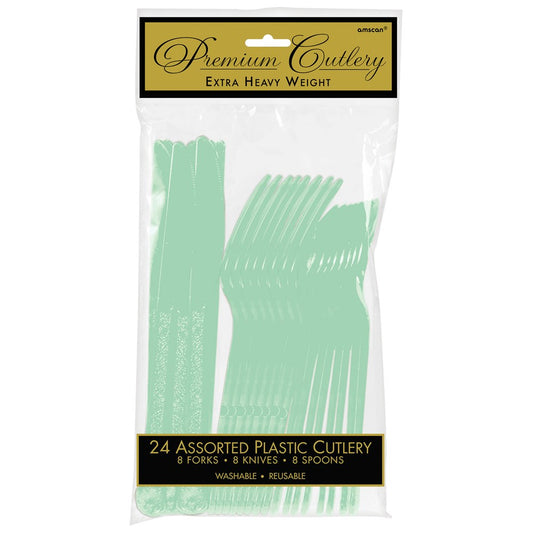 Cool Mint Cutlery 24ct