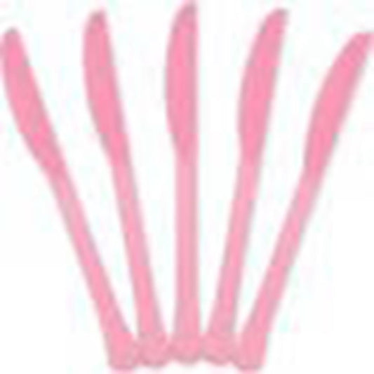 New Pink Plastic Knife