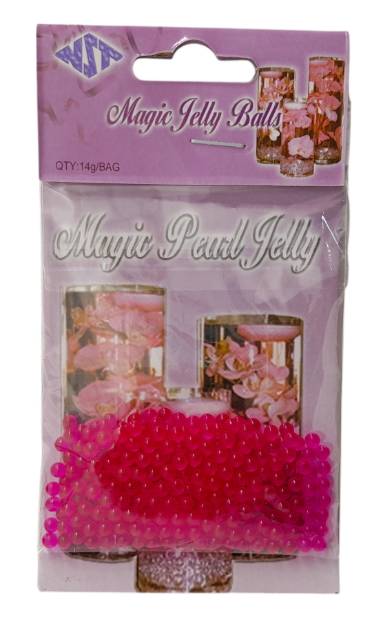 Crystal Jelly Ball (M) - Pink