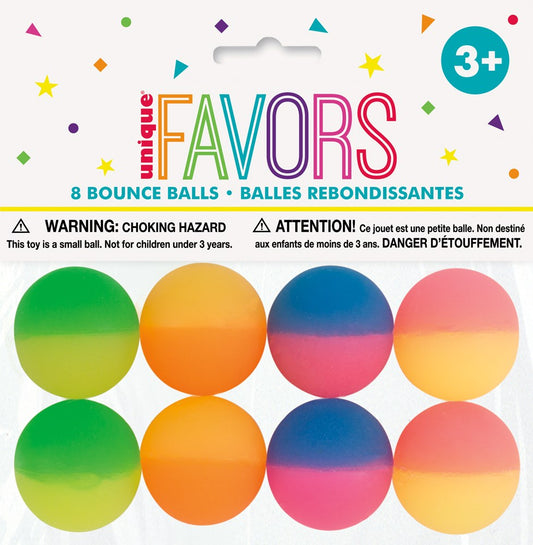 Pelota de rebote de dos tonos 32.5mm 8ct