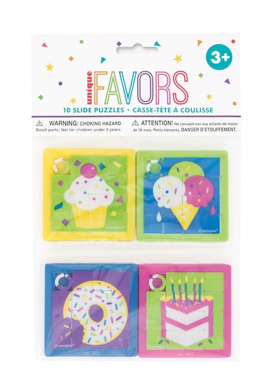 Slide Puzzle Favors, 10ct