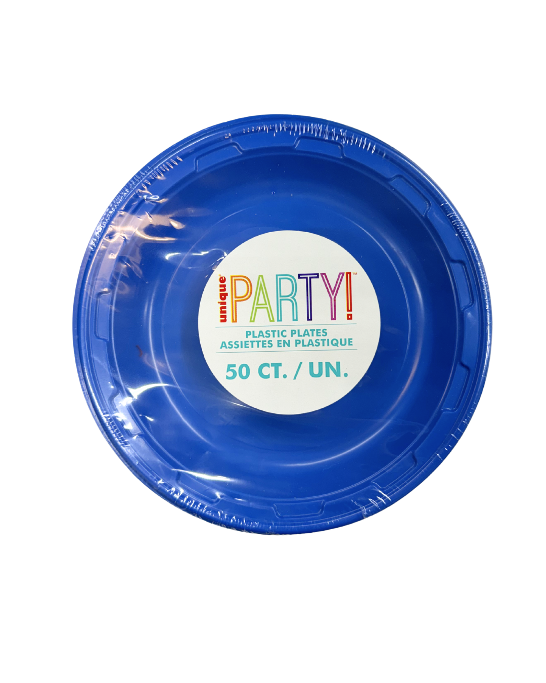 Royal Blue 7 inch Plastic Plates 50 ct
