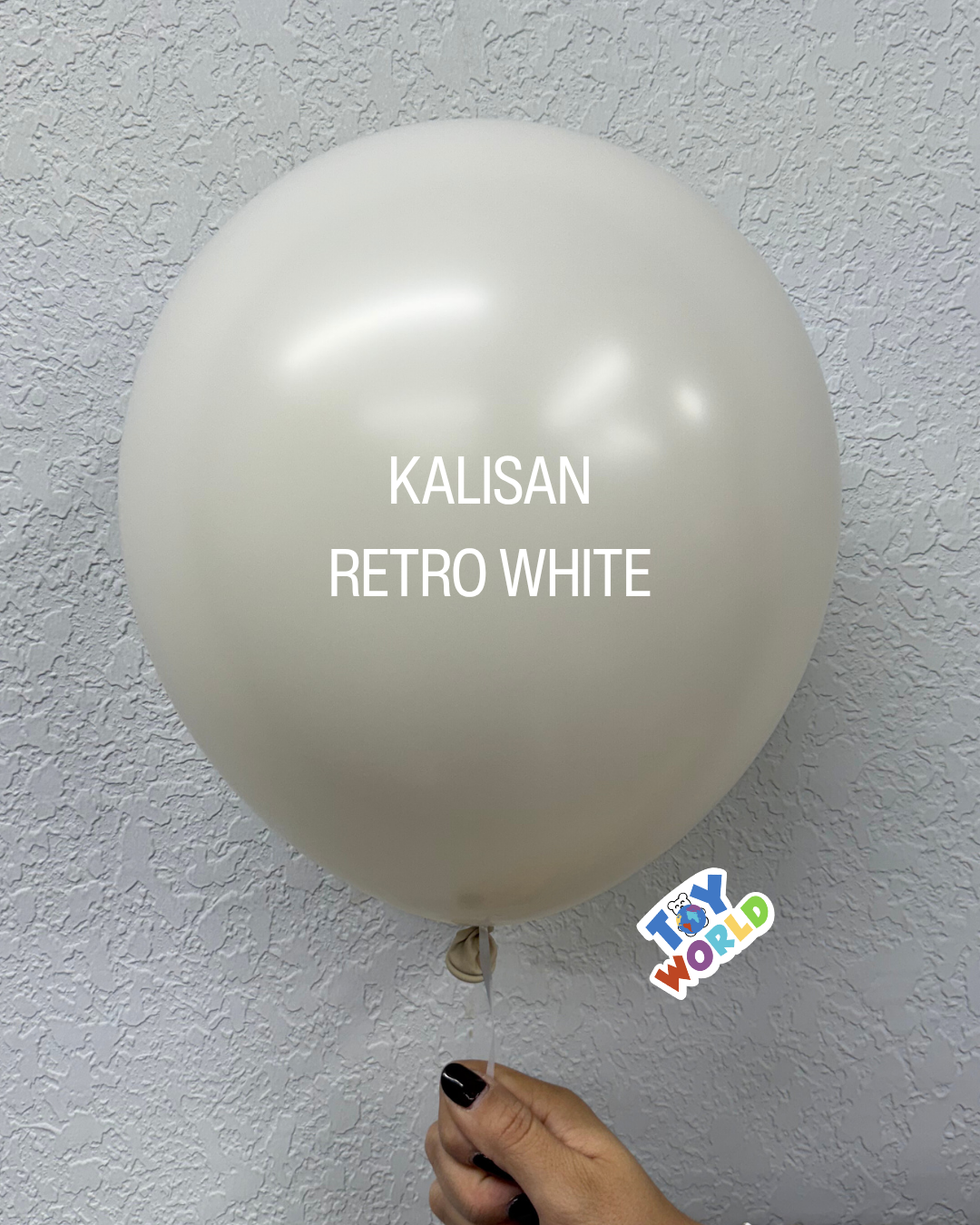12 inch Kalisan Retro White 100ct