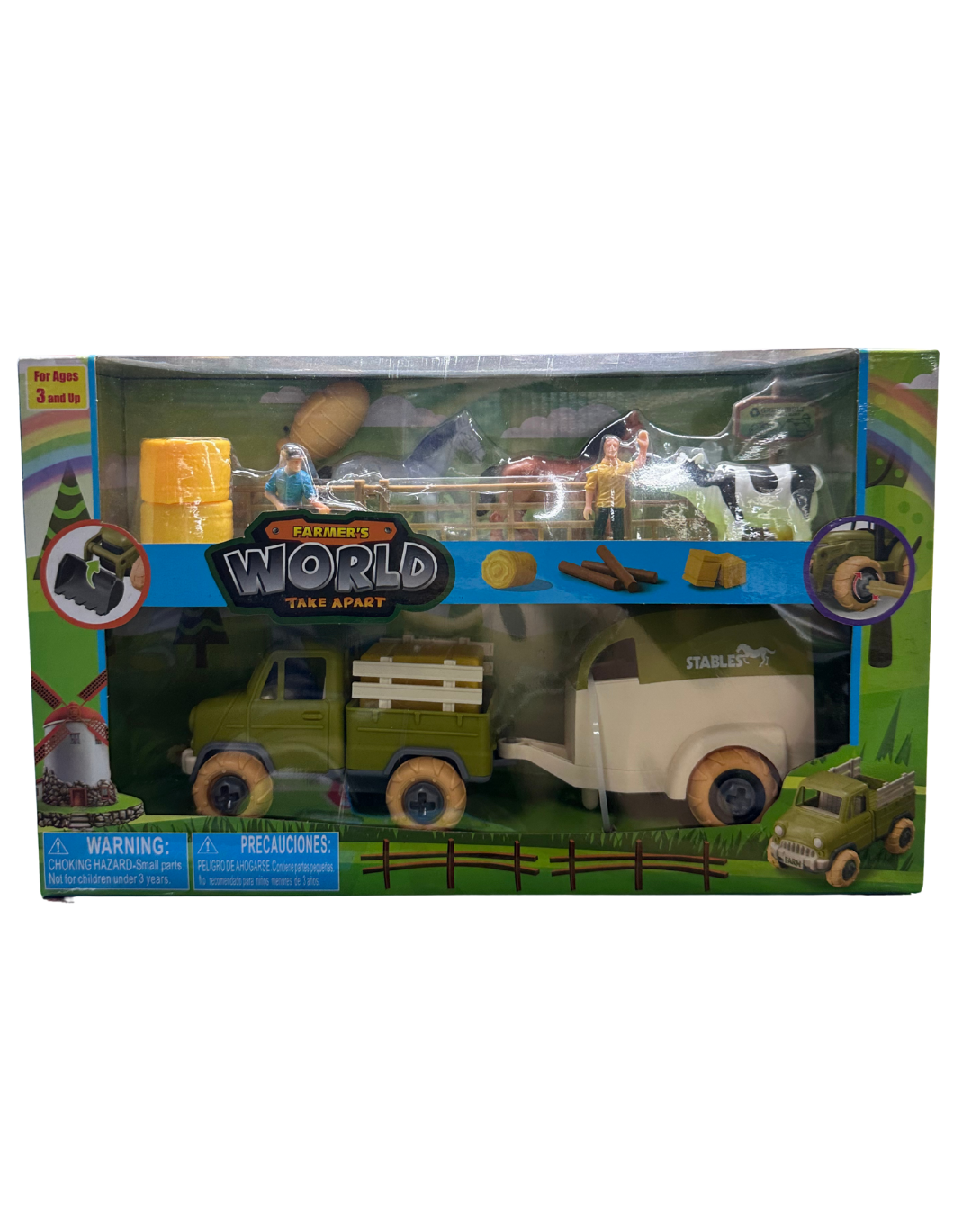 Juego de tractor agrícola