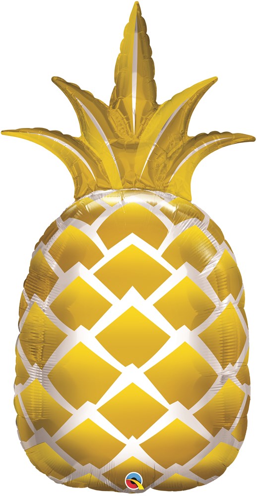 44in GOLDEN PINEAPPLE SHP -pkG