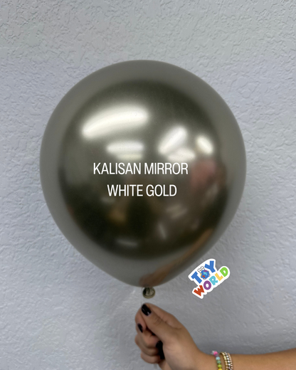 12 inch Kalisan Mirror White Gold 50ct