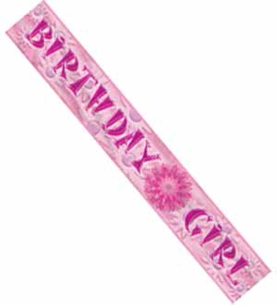 Birthday Girl Banner 12ft