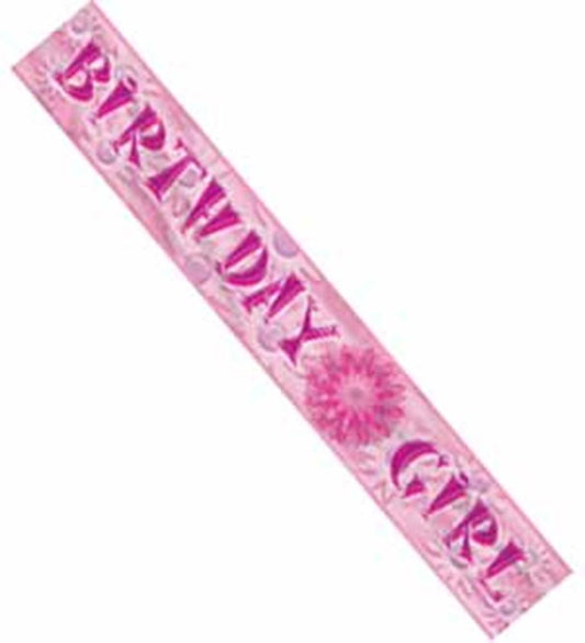 Birthday Girl Banner 12ft