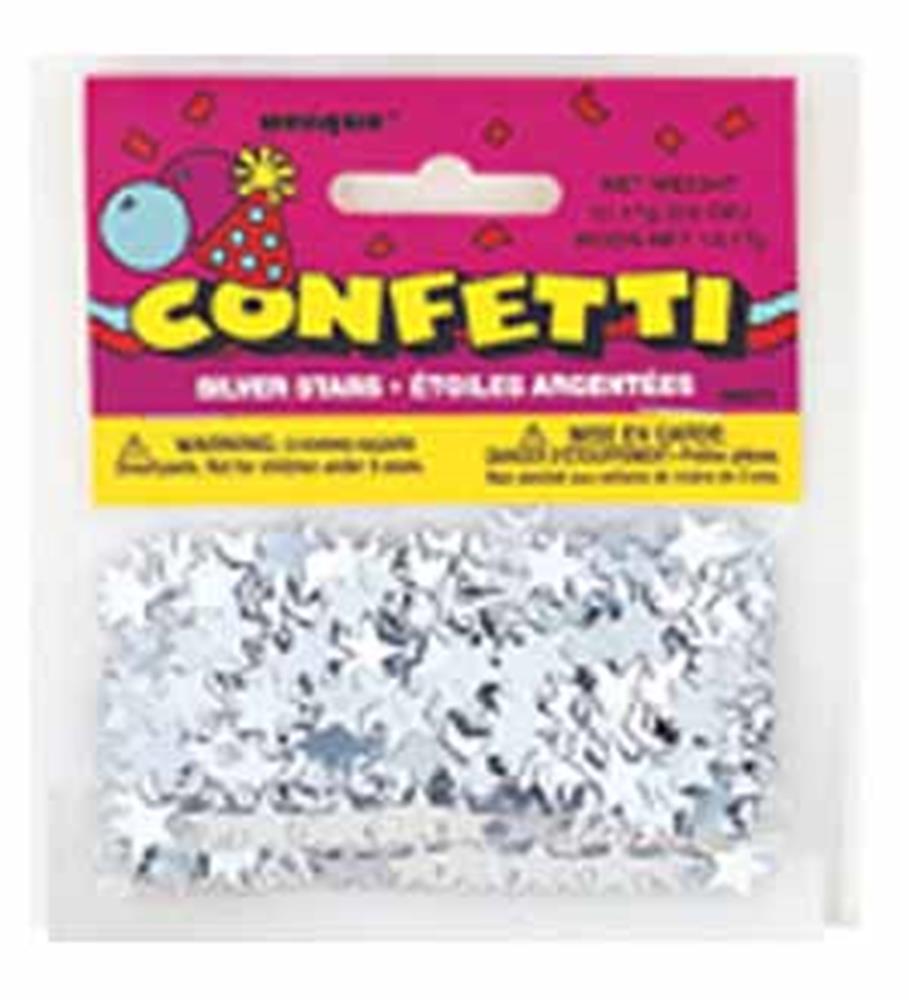 Confeti Estrella de Plata .5oz