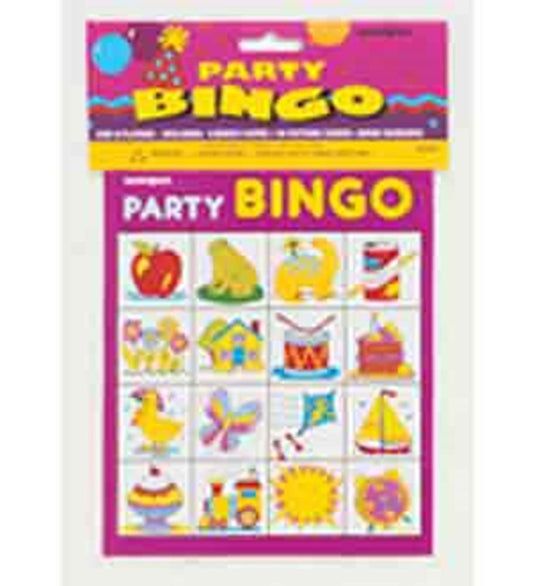 Party Bingo for 8