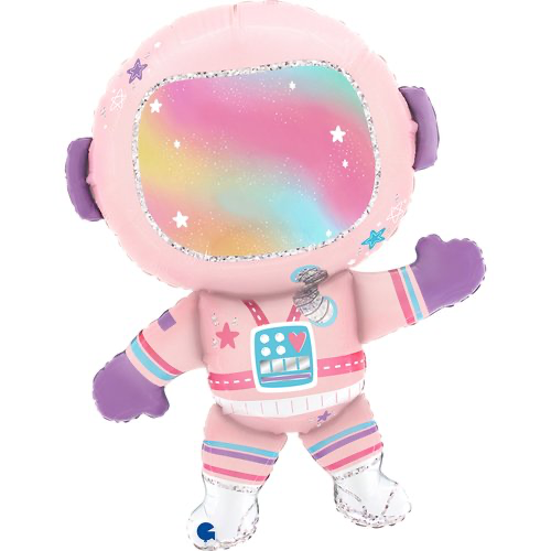 Grabo Girl Astronaut 28 inch Foil Balloon 1ct