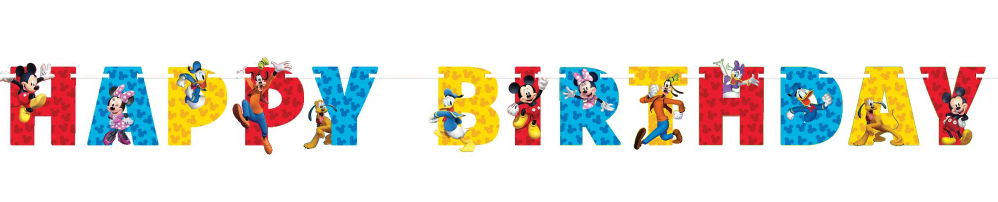 Mickey Mouse Clubhouse Double Banner