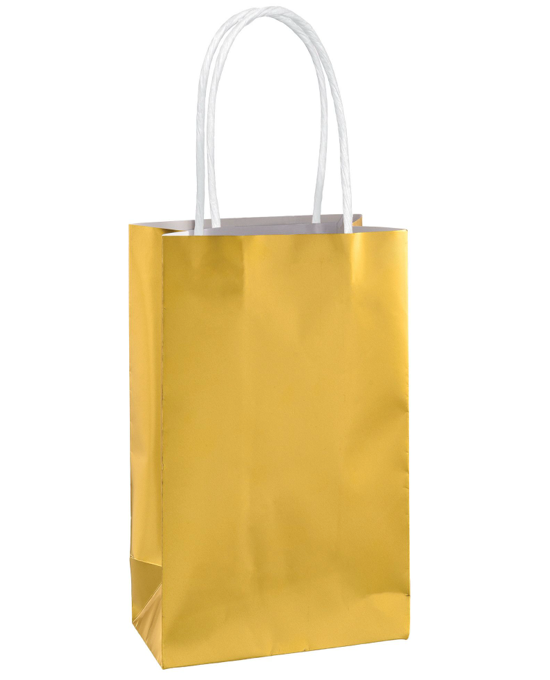 Foil Gold Small Paper Bag