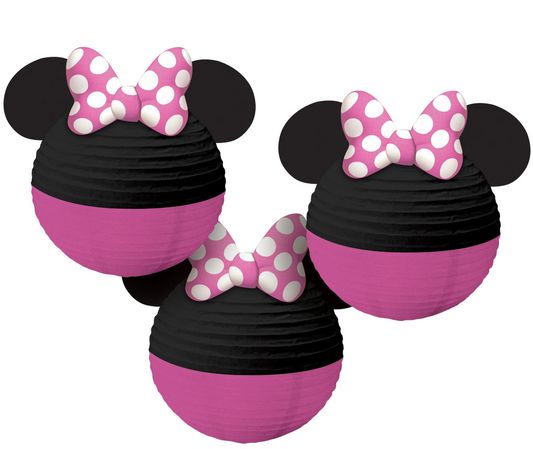 Disney Minnie Mouse Forever Paper Lantern  3ct