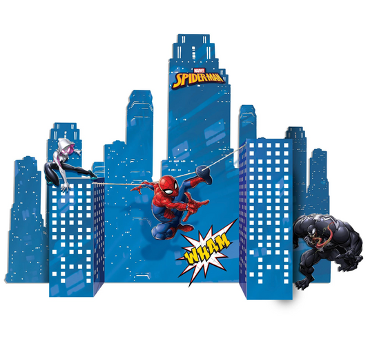 Spiderman Webbed Wonder Wall Decoration Kit 1ct