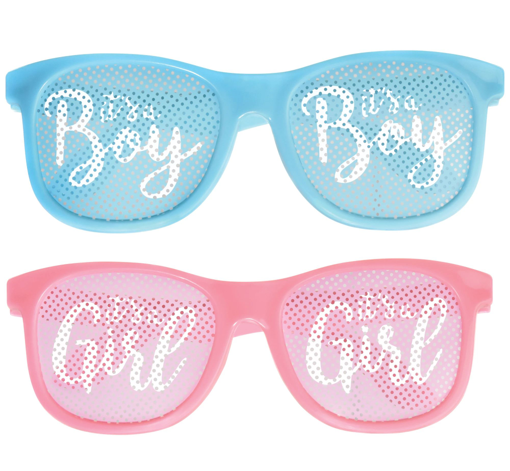 Gender Reveal Multipack Glasses 10ct