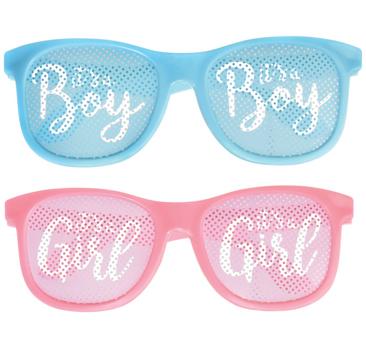 Gender Reveal Multipack Glasses 10ct