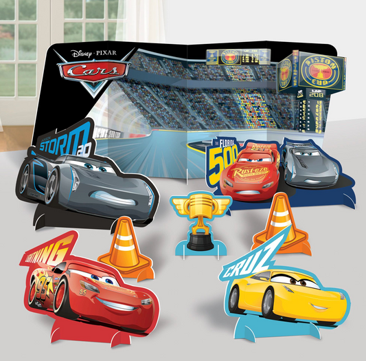 Disney Pixar Cars 3 Table Decorating Kit