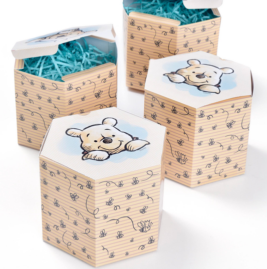 Winnie the Pooh Favor Boxes 8ct