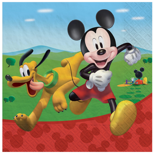 Mickey Mouse Clubhouse Beverage Napkins 16ct