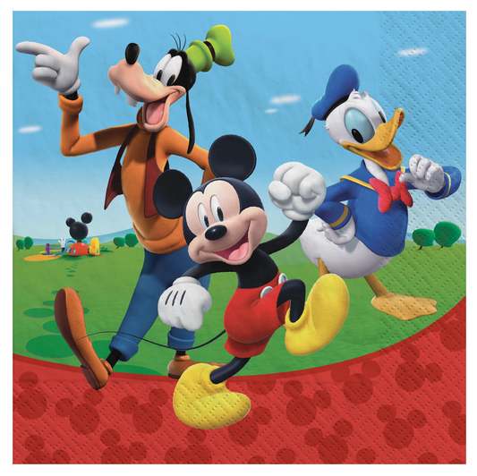 Mickey Mouse Clubhouse Luncheon Napkins 16ct
