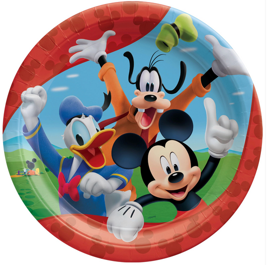 Mickey Mouse Clubhouse 9 inch Plates 8ct