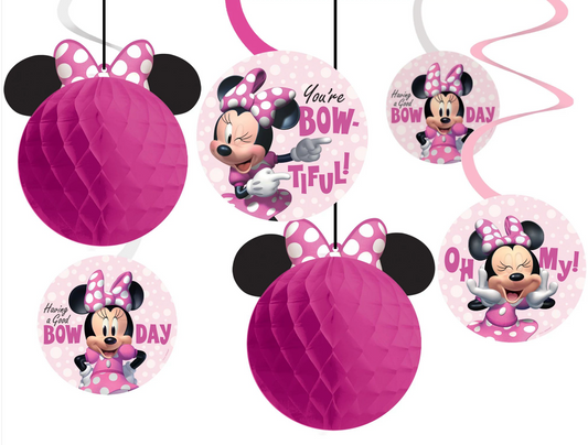 Disney Minnie Mouse Forever Honeycomb Swirls 12ct