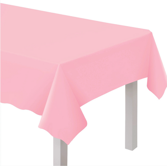 Plastic Table Cover Rose 54 inch x 108 inch 1ct