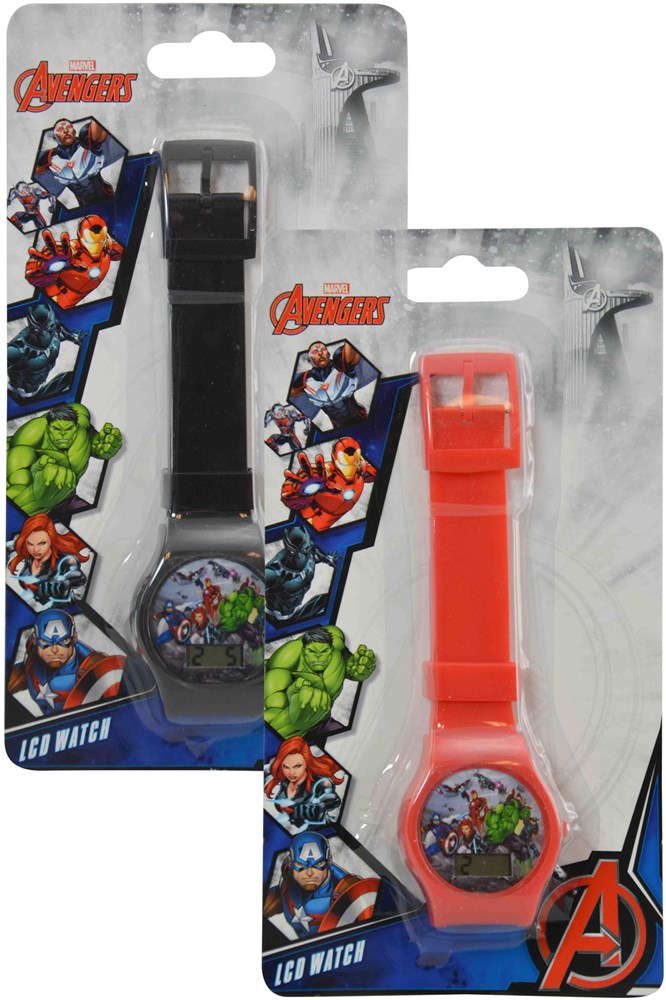 Avengers Digital Watch Colors