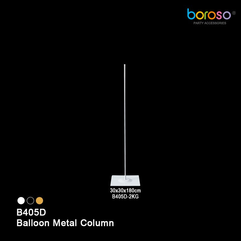 Borosino Small Metal Balloon Column Stand 30x30"