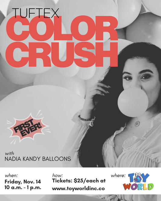 TUFTEX COLOR CRUSH! with Nadia