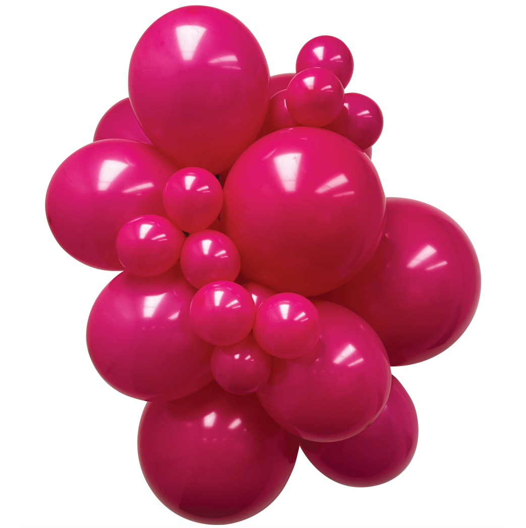 24 inch Sempertex Deluxe Cosmo Pink 3ct