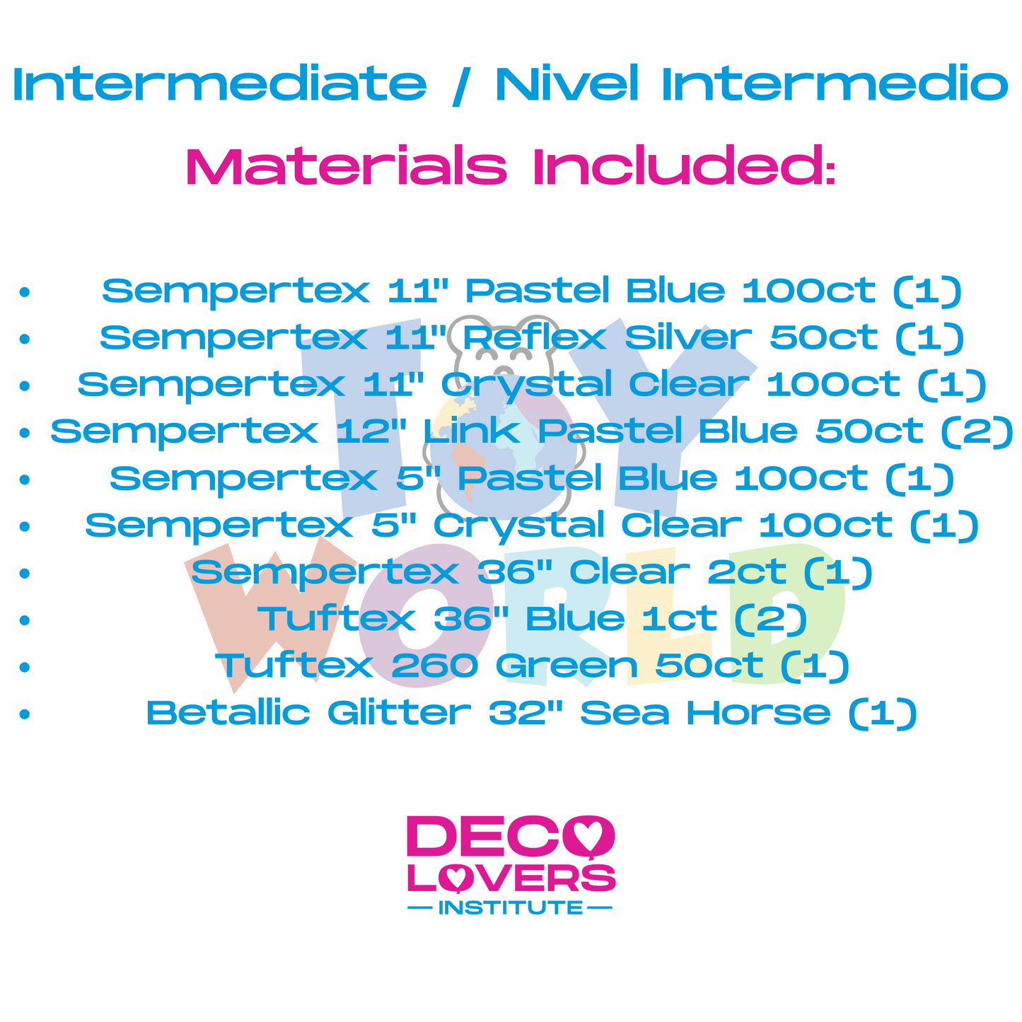 Intermediate Level Kit - Nivel Intermedio