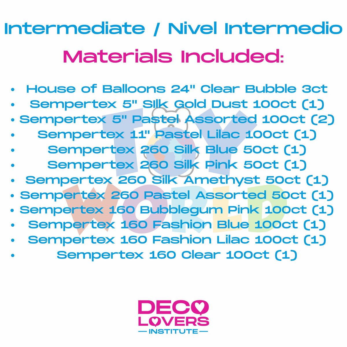 Kit de nivel intermedio - Versión Blush