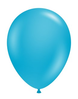 Globo de látex turquesa Tuftex de 5 pulgadas, 50 unidades