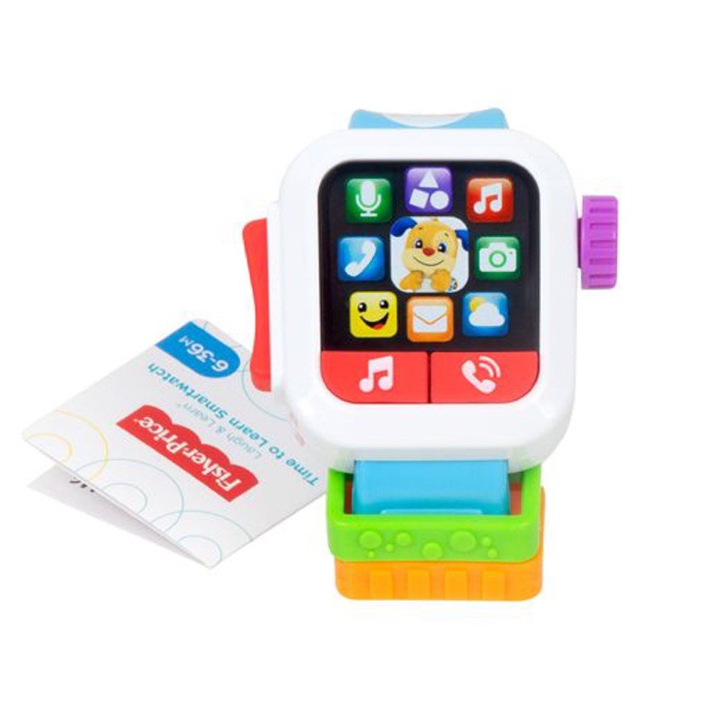 Fisher-Price Ríete y Aprende Hora de Aprender Smartwatch