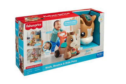 Fisher-Price Walk Bounce and Ride Poni