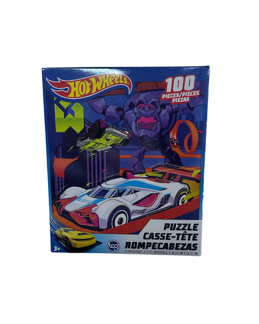 Hot Wheels Kids Premiere Puzzle- 2 Asst 1x24/1x48Pc