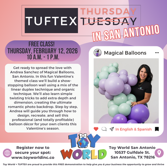 TUFTEX Thursday with Magical Balloons SA